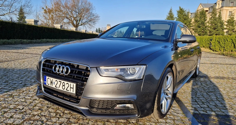 Audi A5 cena 69900 przebieg: 221647, rok produkcji 2016 z Bydgoszcz małe 781